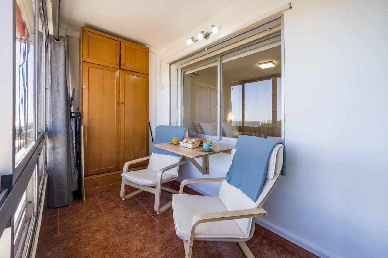 Acogedor, Terraza, Piscina Y Mar Appartement Benalmádena