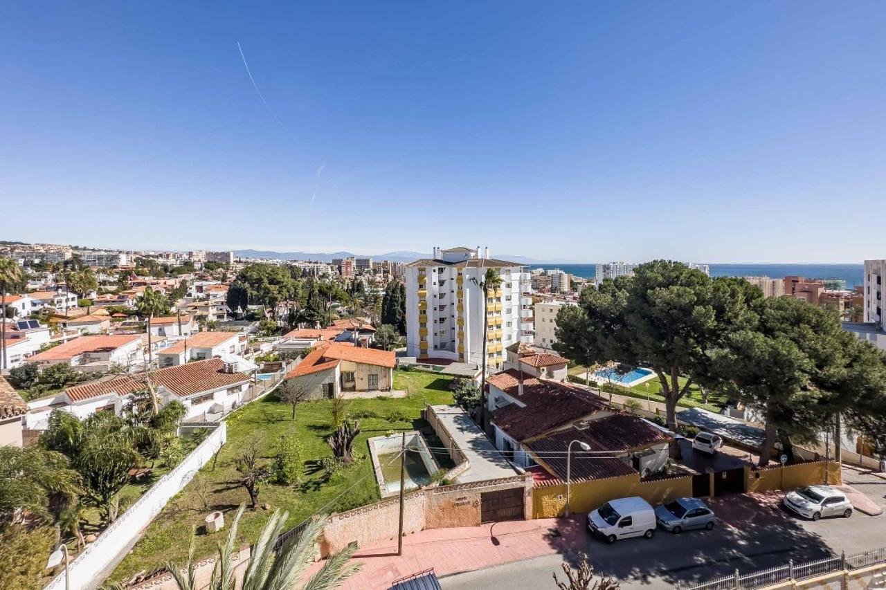 Acogedor, Terraza, Piscina Y Mar Appartement Benalmádena